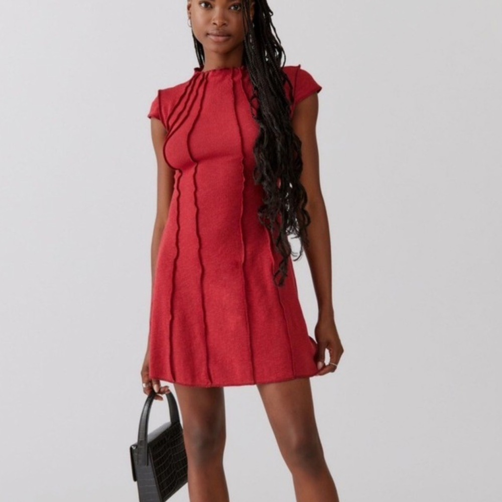 Urban Outfitters UO Rishe Seamed Mini Dress size XS. New with Tags.